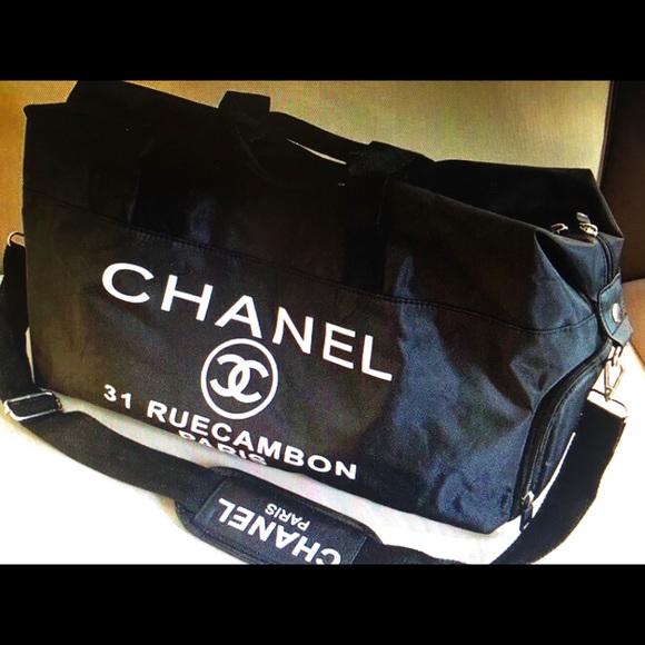 chanel vip gym bag